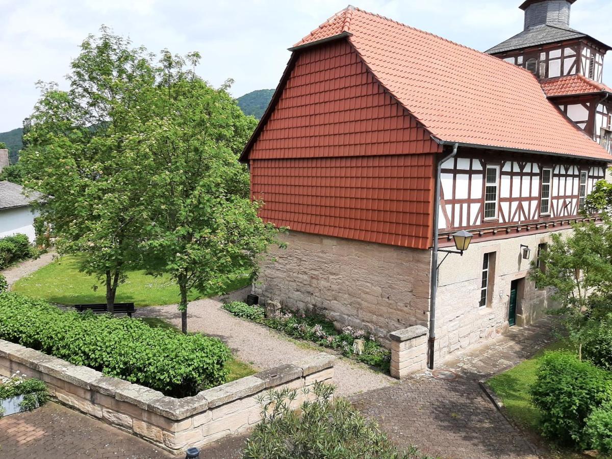 Landhotel Gemeindeschaenke Wanfried Buitenkant foto