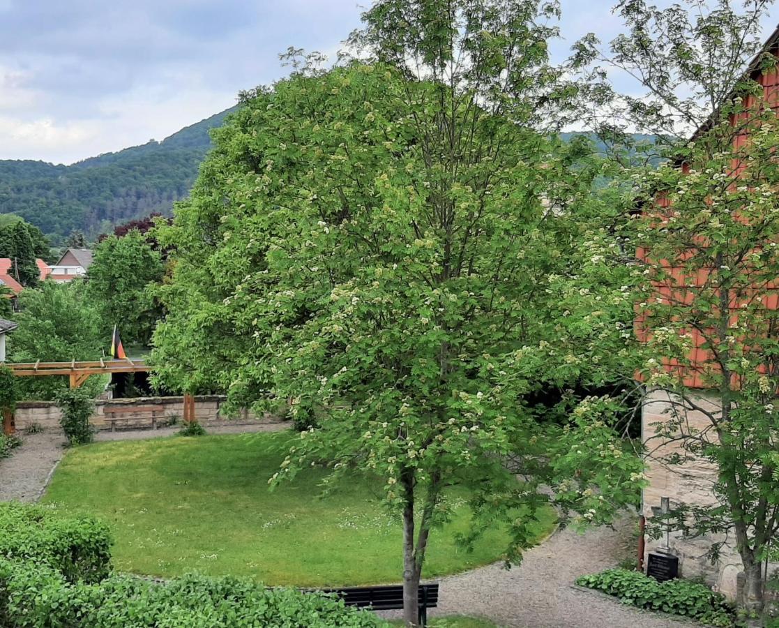 Landhotel Gemeindeschaenke Wanfried Buitenkant foto