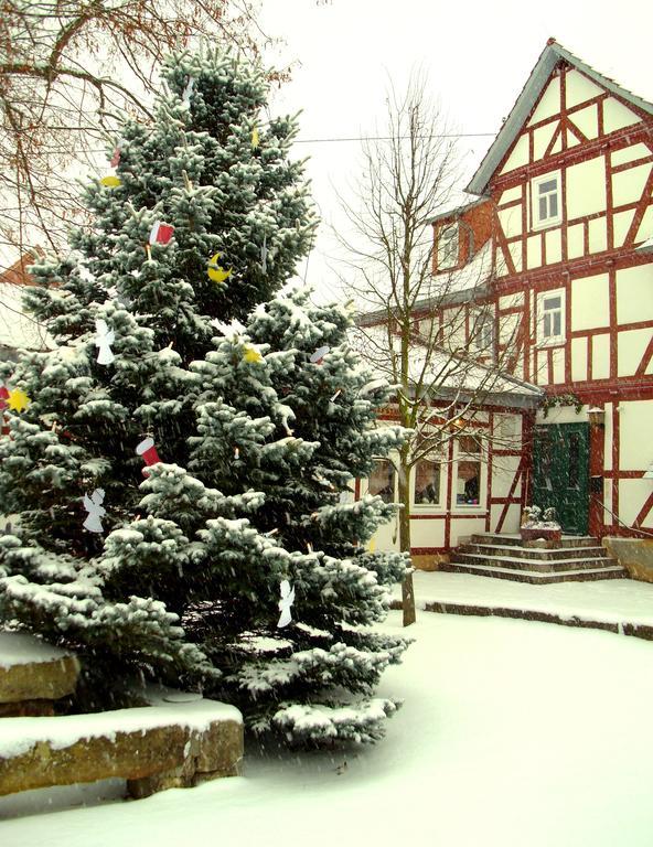 Landhotel Gemeindeschaenke Wanfried Buitenkant foto