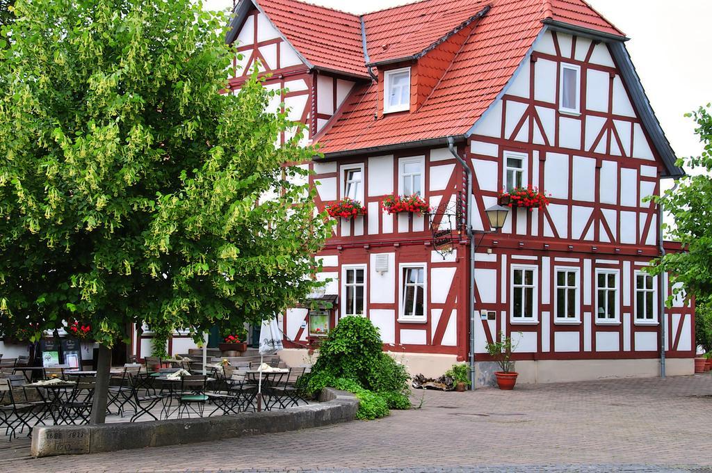 Landhotel Gemeindeschaenke Wanfried Buitenkant foto