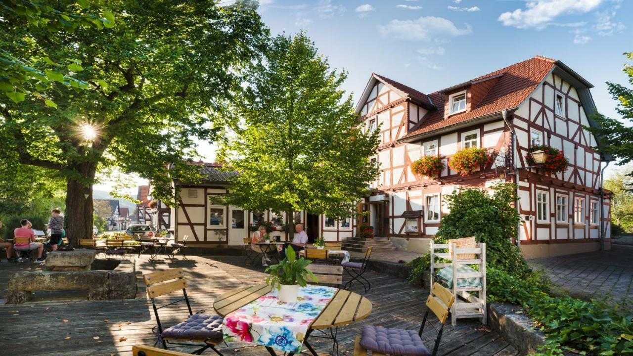 Landhotel Gemeindeschaenke Wanfried Buitenkant foto